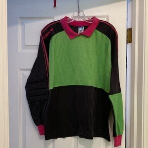 Vintage adidas soccer goalie jersey men’s size
Large